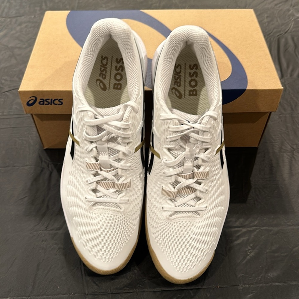 🔥 NEW IN BOX 📦 ASICS GEL-RESOLUTION 9 BOSS SIZE 11